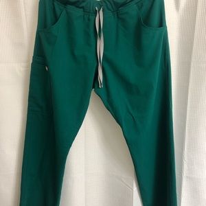 Kade Cargo Scrub Pants - Size L, Green